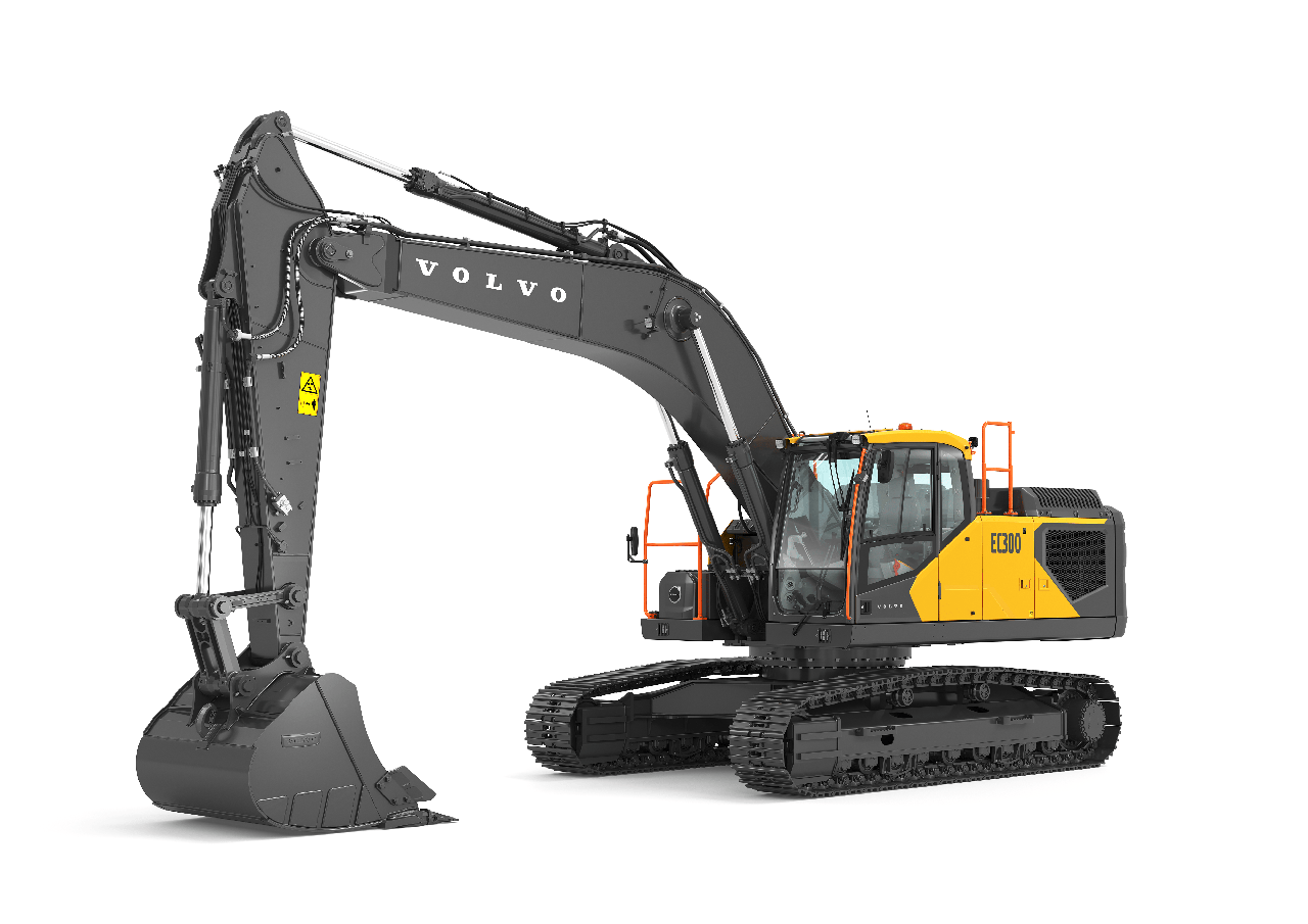 მუხლუხა ექსკავატორი Volvo EC300FL3